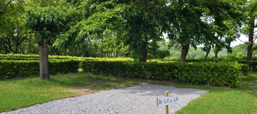 emplacement camping Cambo les bains
